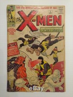 X-Men #1 1963 Ungraded FR 1.0 Fair Not CGC First Appearance Uncanny 1st Series
