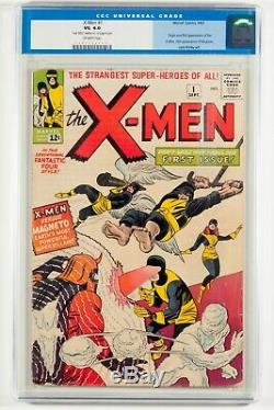 X-Men 1 CGC 4.0 ONLY One Signed by Jack Kirby (Chicago 1984)