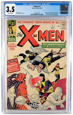 X-Men #1 CGC Universal Grade 3.5 OW Pages