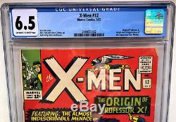 X-Men # 12 CGC 6.5 F+ JUST SLABBED, NEW CASE! Avengers, Spider Man, Hulk