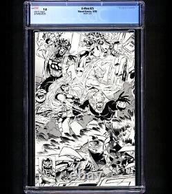 X-Men #25 CGC 9.4 B&W Sketch Variant Magneto Wolverine Adamantium Very Nice Copy