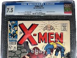 X-Men #32 CGC 7.5 White Pages Juggernaut