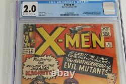 X-Men #4 CGC 2.0 (Marvel)