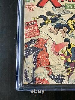 X-men 1 CGC 2.0 OW To White 1963 1st X-Men And Magneto Unrestored Universal