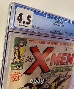 X-men #1, CGC 4.5, First Appearance Cyclops, Jean Grey, Prof X! No reserve