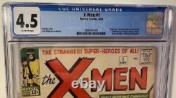 X-men #1, CGC 4.5, First Appearance Cyclops, Jean Grey, Prof X! No reserve
