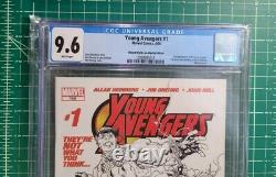 Young Avengers #1 (2005) NM CGC 9.6 Jim Cheung Wizard World Exclusive Marvel
