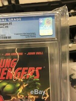 Young Avengers 1 CGC 9.8 1st App Kate Bishop Patriot Hulkling Wiccan First Print