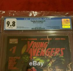 Young Avengers #1 CGC 9.8 (WHITE PAGES) 1st App Kate Bishop/Young Avengers KEY