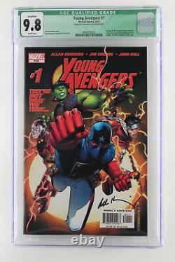 Young Avengers #1 Marvel 2005 CGC 9.8 1st App of Young Avengers SIGNED