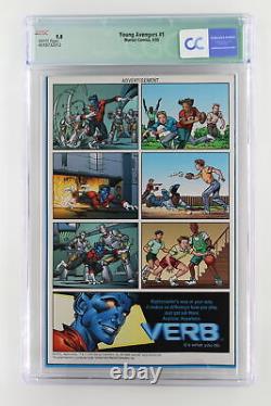 Young Avengers #1 Marvel 2005 CGC 9.8 1st App of Young Avengers SIGNED